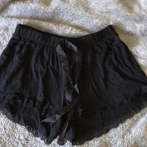 Primark Black Pajama Shorts